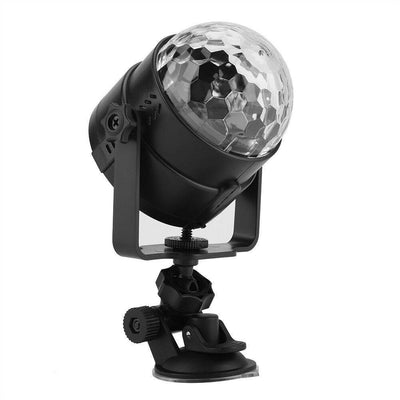 Sound Active RGB LED Stage Light Crystal Ball Disco DJ Party Remote Control